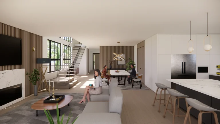 Embury Palisades wildfire rebuild project (construction document phase) Embury Palisades wildfire rebuild project (construction document phase)